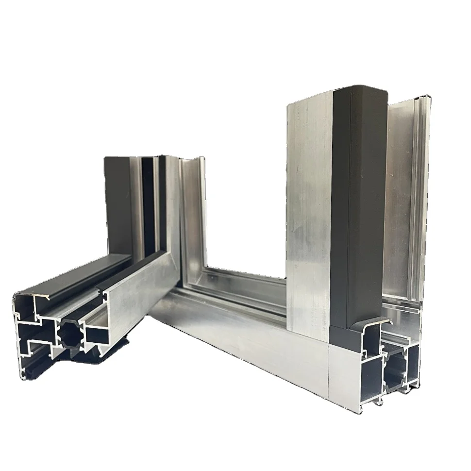 Алюминиевая оконная рама с изоляцией, нейлоновая полоса, створчатое окно, Европейский стиль, Лидер продаж, в наличии, серия OKC