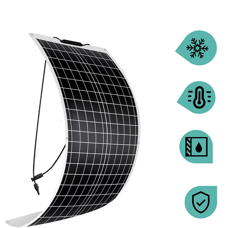YARFRE Flexible Solar Panel 100w 150w 160w 180w 200w 250w 300w 350w 400w 500w 1000w Monocrystalline PV Thin Film Solar Panel