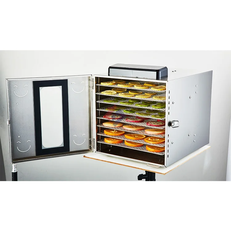 Electric vacuum fruit and vegetables dryer dehydrating drying machine