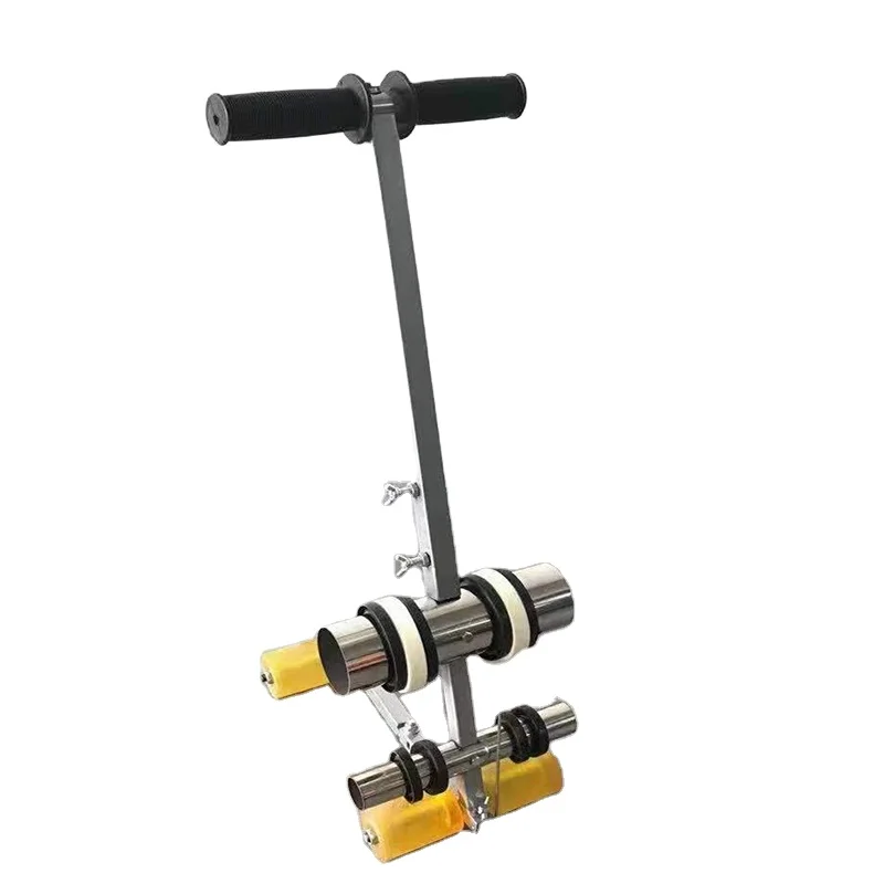 Pvc Warning Barricade Floor Marking Tape Machine Zebra Line Sticking Equipment Grain Paper Tape Marking Machine