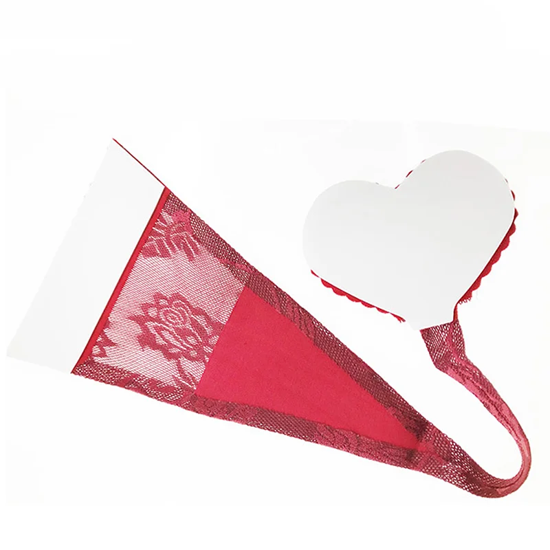 
Fashion silicone adhesive thong t-back panties invisible panty for women 