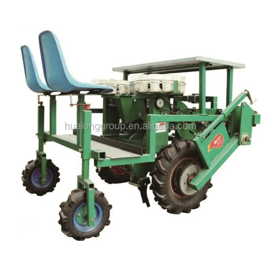 tabacco transplaner paper pot transplanter multi-row multi-function transplanter with rotary tillage ridging drip irrigation