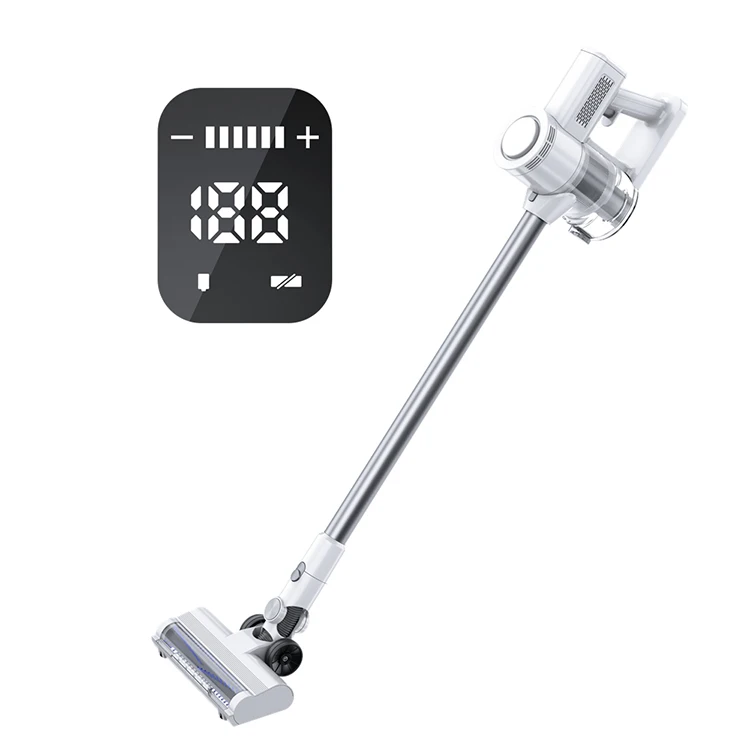 home wireless BLDC 250W LED display Detachable removable battery Vaccum Car Cordless stick Vacuum Cleaner manufacturer