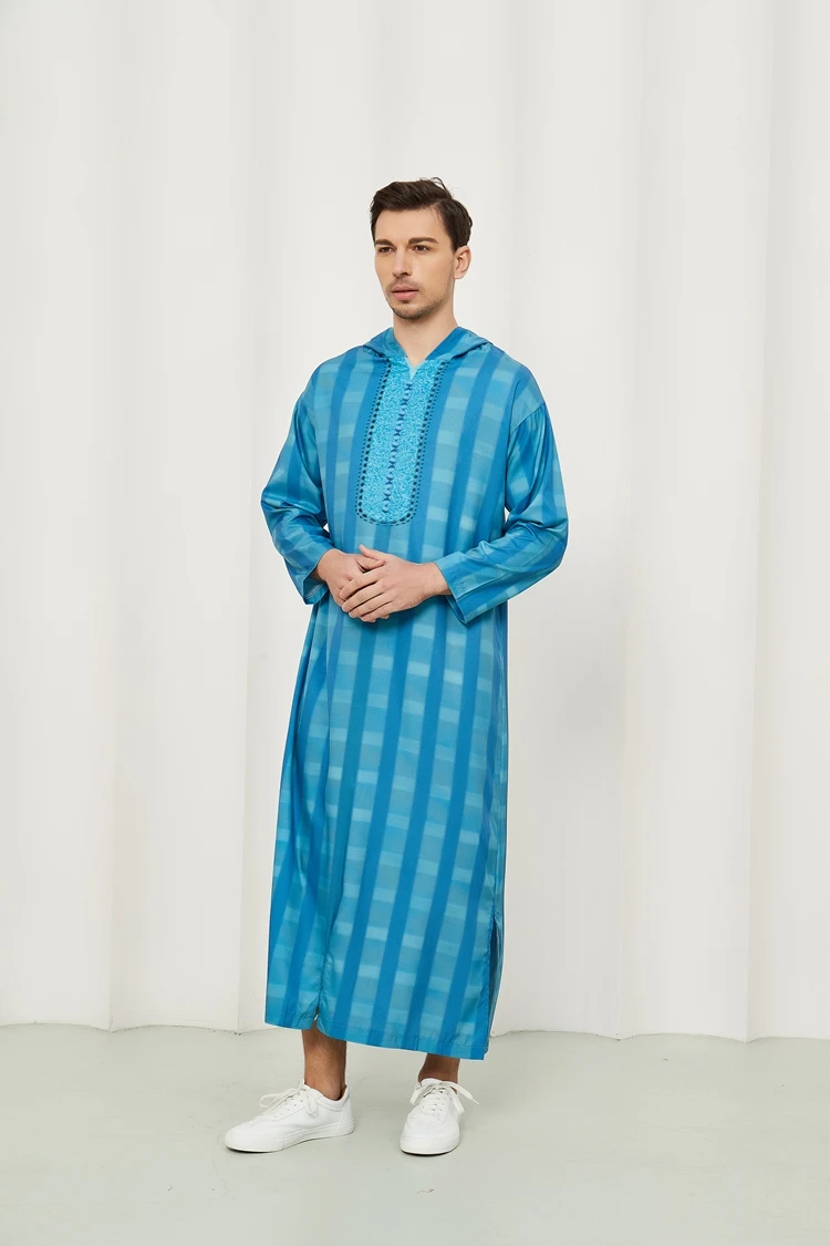 Jubba Men Muslim Thobe Robes Muslimah Dress Oman Saudi Arabia Islam Outfits Arabic Islamic Clothing For Men Jubba