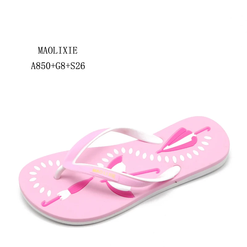 China supplier flat comfort flip flops bedroom slippers outdoor beach latest ladies chappal