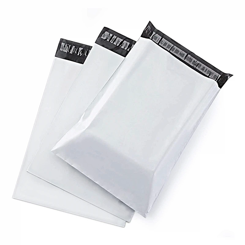 Biodegradable Mailers Eco Friendly Plastic Packaging Compostable Grey Polymailer Customized Mailing Bags for Clothing