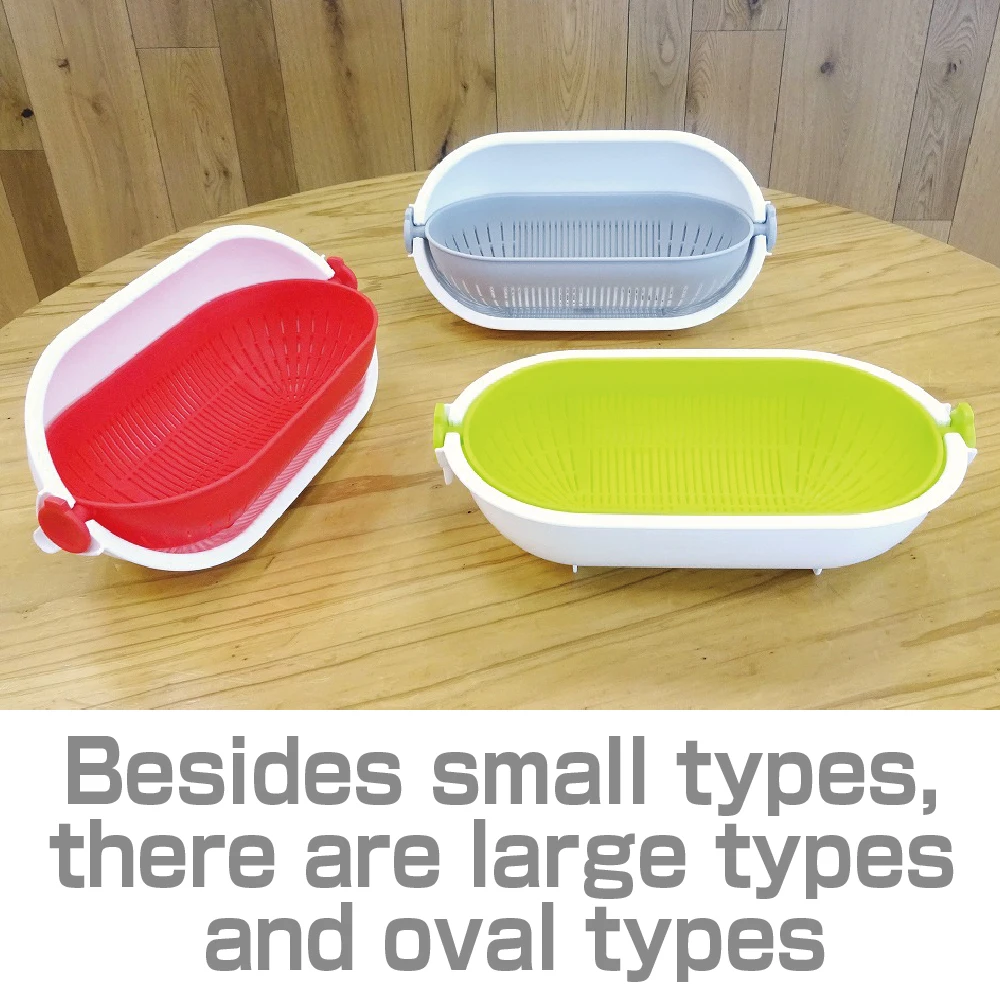 Cheap modern ceramic berry basket fruit plastic bowl with colander