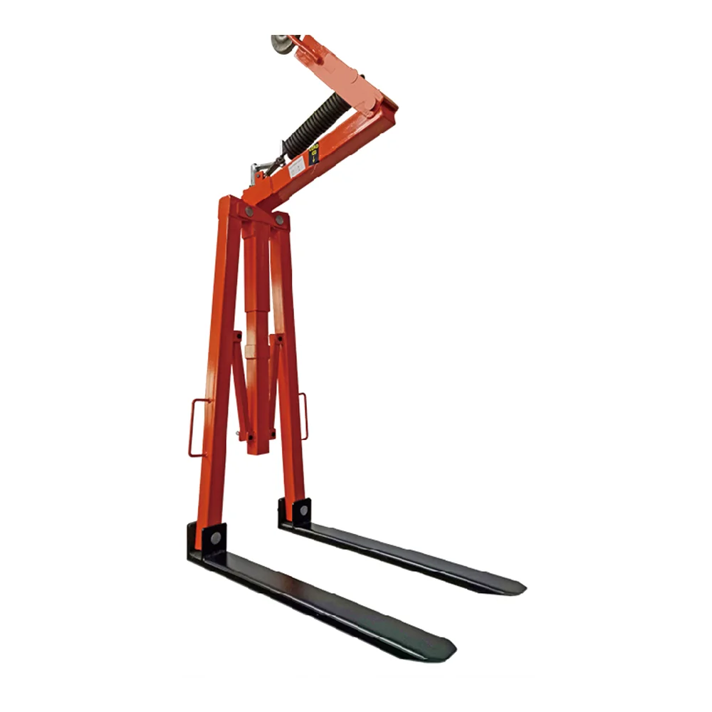 Manufacturer Direct Convenient High Capacity Metal No Slings Crane Fork Pallet Fork