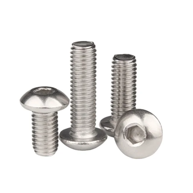Hex Socket Screw Half Round Head Bolts  for Aluminum Profile