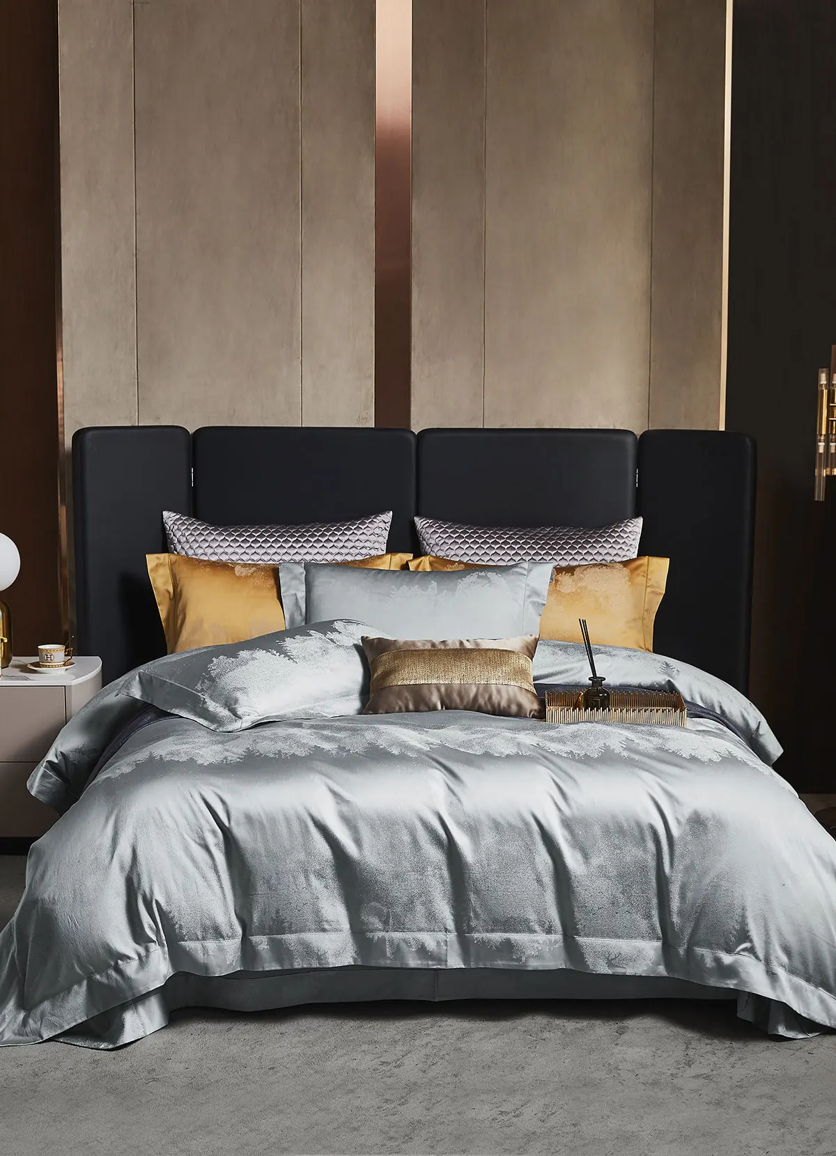 High Quality 4 pieces Queen Size Hotel Home Bed Linen 100Percent Cotton Bedding Comforter Sets Double Size Bedsheets Bedding Set