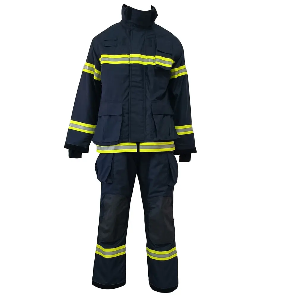 Nomex fire fighting clothing ppe firefighting suits en469 firefighter suits