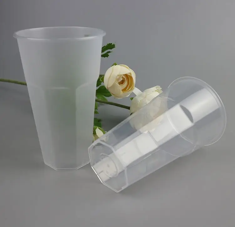 
Microwavable Plastic Cup For Milktea 