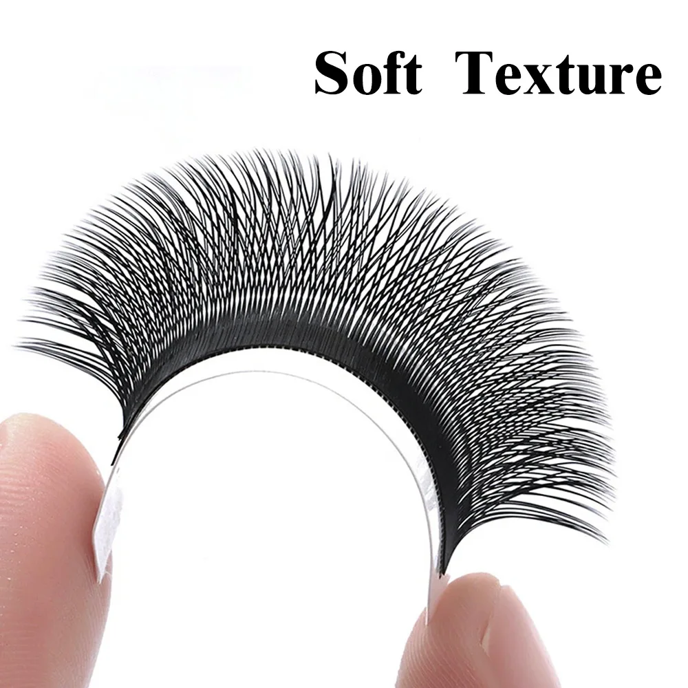 High Quality Trefoil W Natural Lashes Popular 100% Real Siberian 3D W Private Label Custom YY  Lash Extension