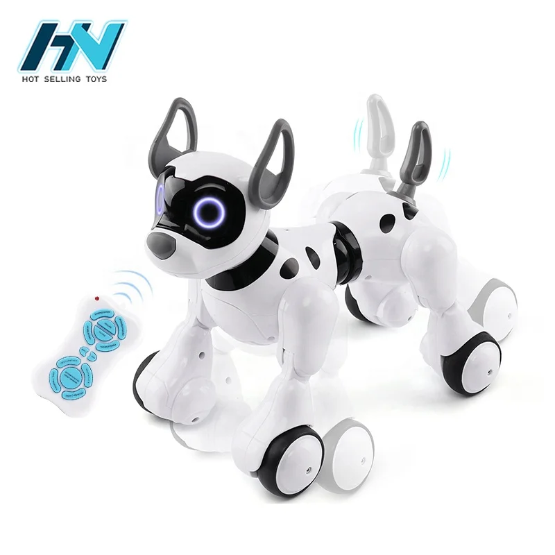 Russian IC kids toy infrared remote control smart story robot dog intelligent smart
