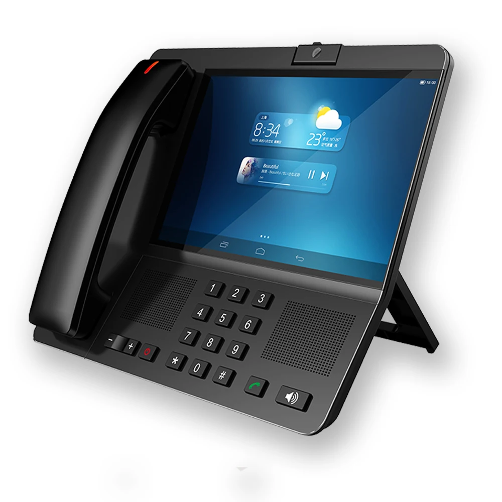  4G Android Fixed Wireless Desktop Phone Video Telephone Terminals Support VOLTE HD Camera WIFI Hotspot For Home