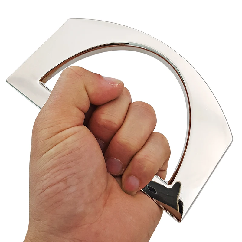 Wholesale Metal Handbag Handle Rainbow Metal Bag Handle Big D Ring Bag Accessories