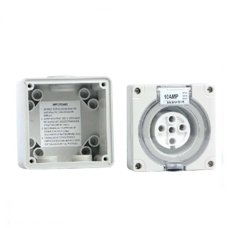 56SO520 3pin 3 pole 1P+N+E Australian standard waterproof wall mounting Industrial switch sockets