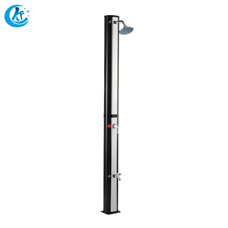 35L Octagonal PVC outside outdoor Solar Shower for swimming pool and garden