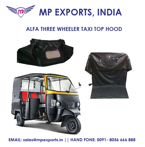 Indian Manufactured top hood for tuk tuk available for sale at affordable price