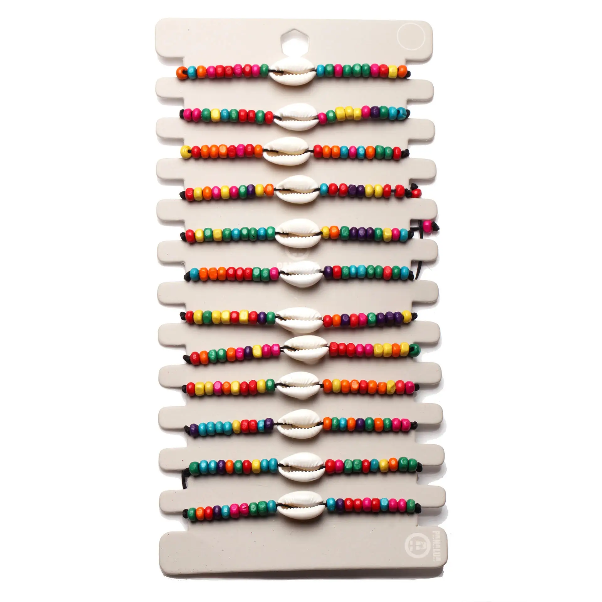 2024 Hot Sell Girl Bracelet Jewelry Sets Sea Shell Beads Elastic Bangle Crystal Beach Gifts Jewelry