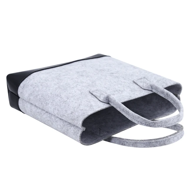 Christmas Custom hand bags wool felt 2020 women lady tote bag