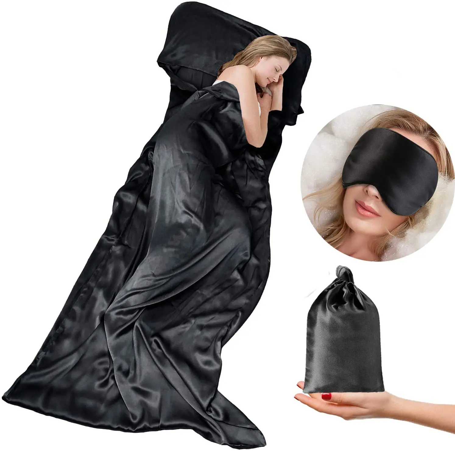 Business Camping Backpacking Hiking Mountain Climbing Train Travel Sheet camping sleeping bag liners