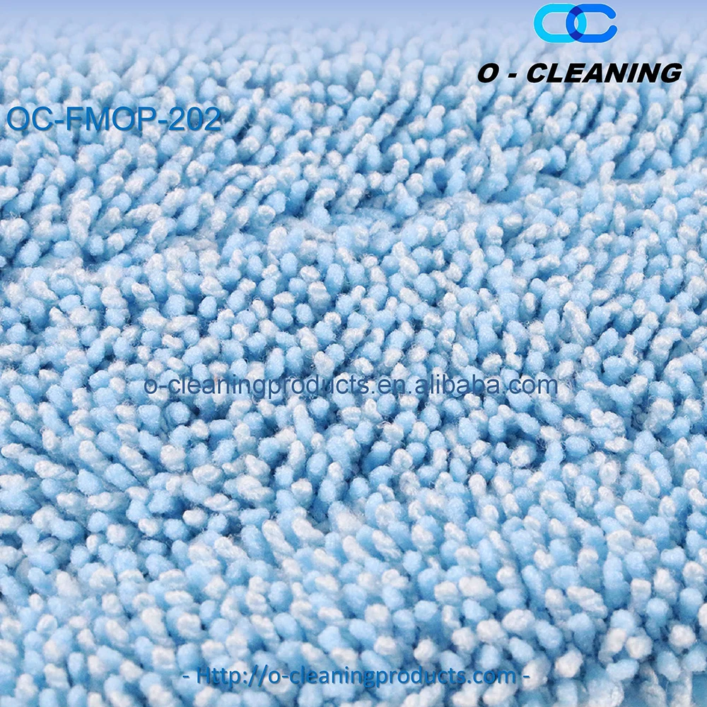 O-Cleaning Reinforced Soft Microfiber Spray Flat Mop Pad,Wet/Dry Floor Cleaning Mop Refill,Reusable Thick Dust Replacement Head