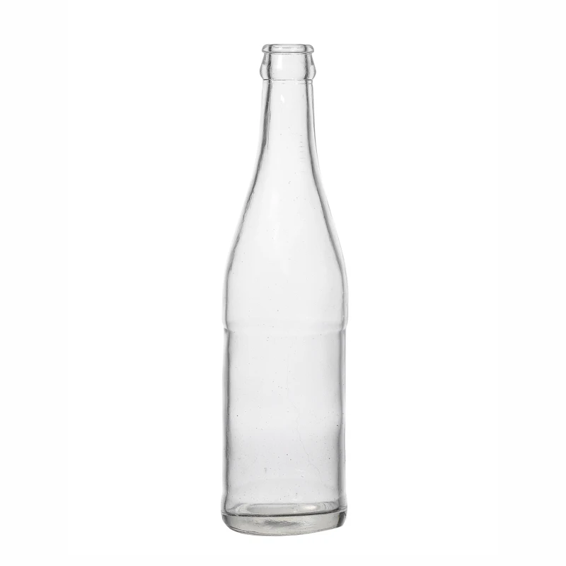 High Quality 12 OZ Soda glassware factory direct sale Glass Bottle with Lids Manufacturers