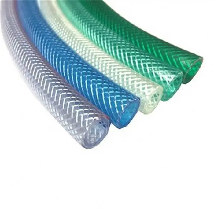  Transparent Flexible reinforcement pvc wire screwed pipe/hose