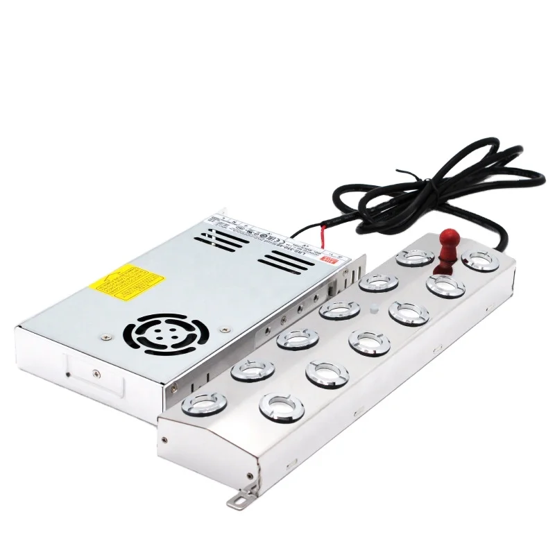12heads 48V DC stainless steel Ultrasonic atomizer Mist Maker UVL Fogger Machine