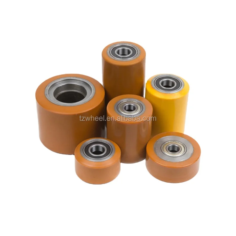 
Durable heavy duty pu roller for forklift PS82.5*165 