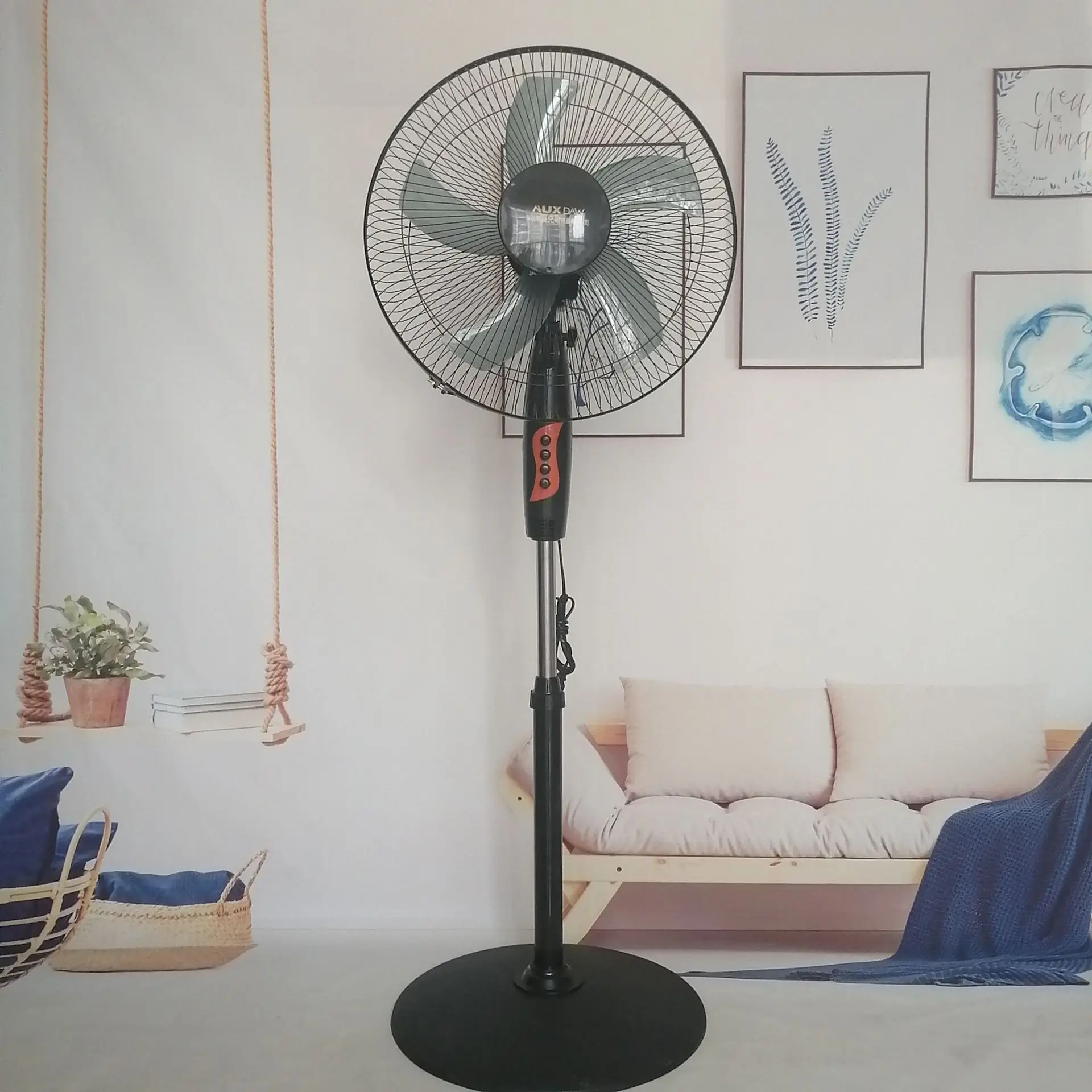 Hot sale Home 16 Inch Air Cooling Vertical Floor Fan Tower & Pedestal Electric Stand Fans Floor Fan