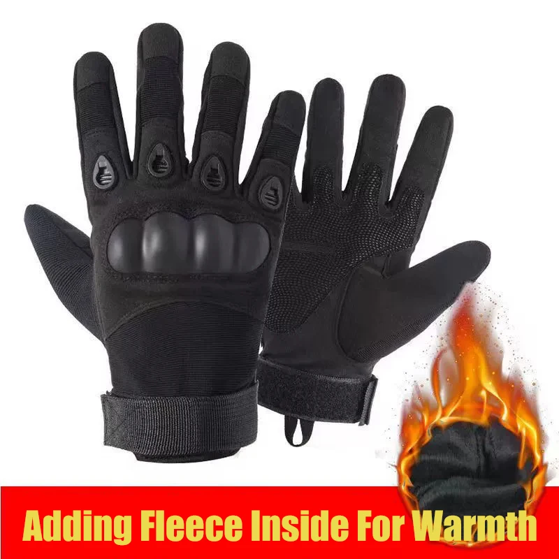 Factory Custom Full Half Finger Motorcycle Leather Sports Hunting guantes Shooting Outdoor Combat Tactical Gloves