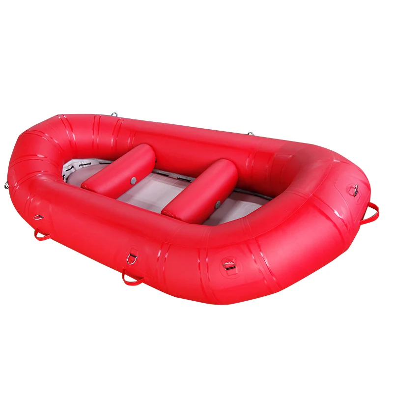 Top Quality PVC/Hypalon Inflatable White Water Raft Boat Fishing Whitewater River I-Beam Floor Self Baling Paddle Rafting
