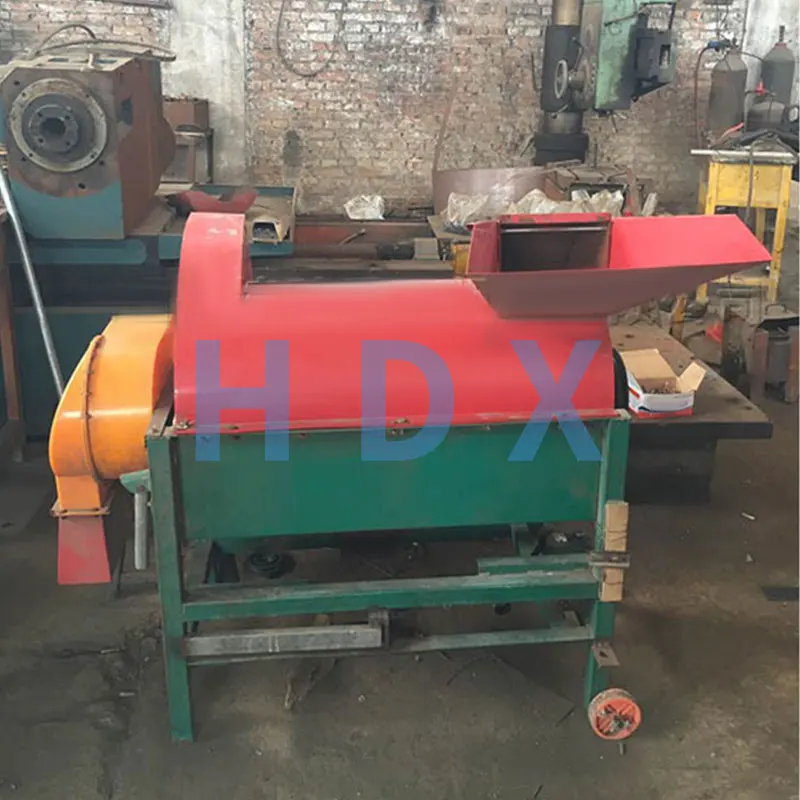 Fully automatic small household grain thresher