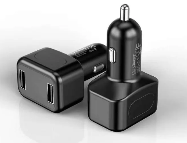 2G 5V2A Cigarette Car Charger Vehicle GPS Tracker with Dual USB Fast Charge GPS Tracking Device Free Platform