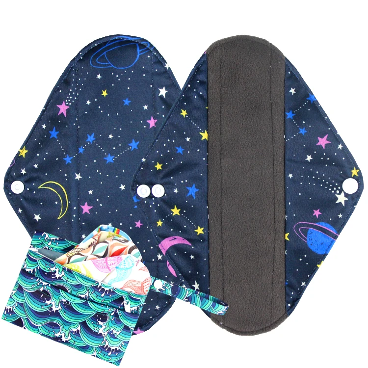 Лучшая замена одноразовых гигиенических прокладок Моющиеся Многоразовые прокладки для