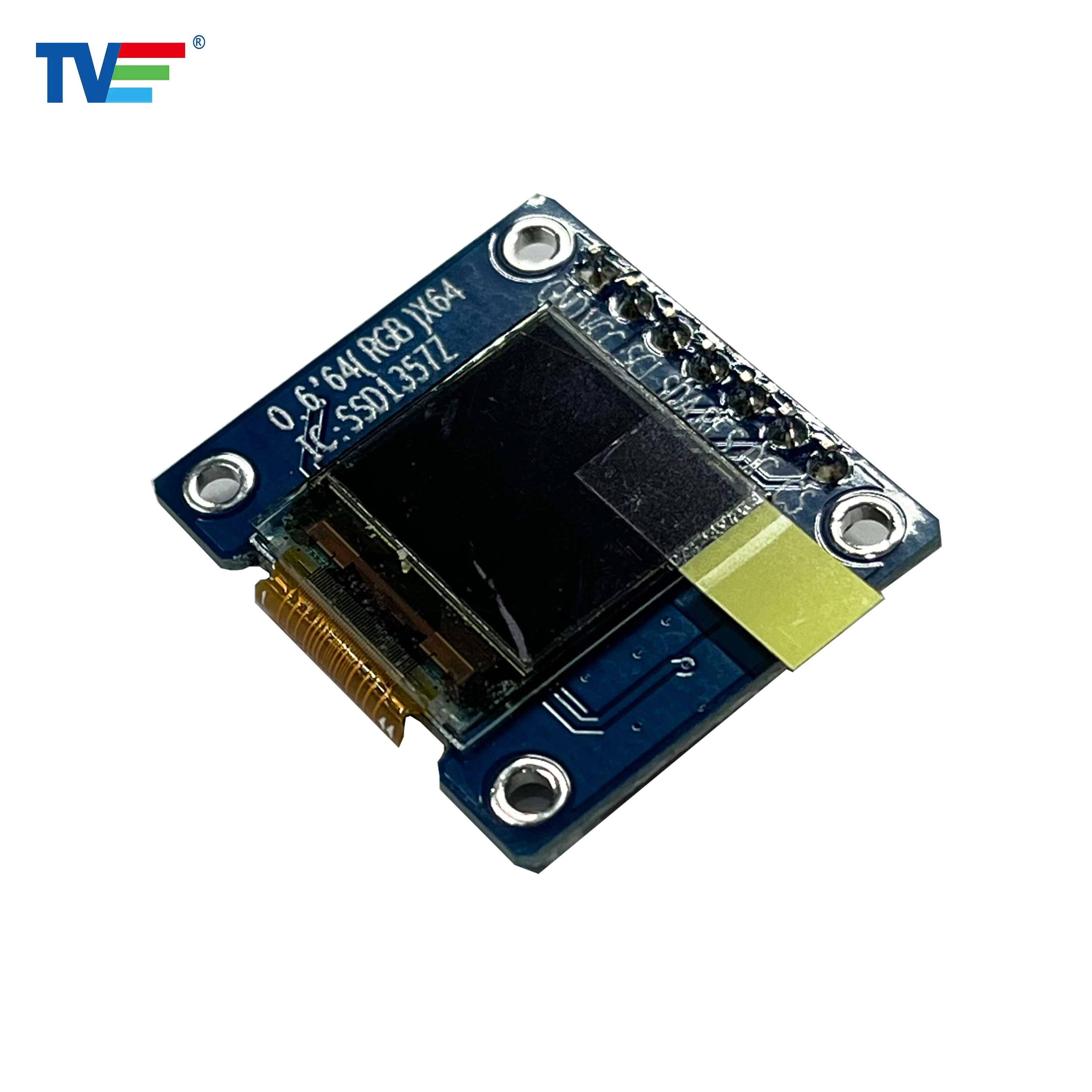 0.6 inch 64*64  IPS  PMOLED  with PCB controller board Display Module IC  SSD1357Z  Fully compatible with UG-6464TDDBG01