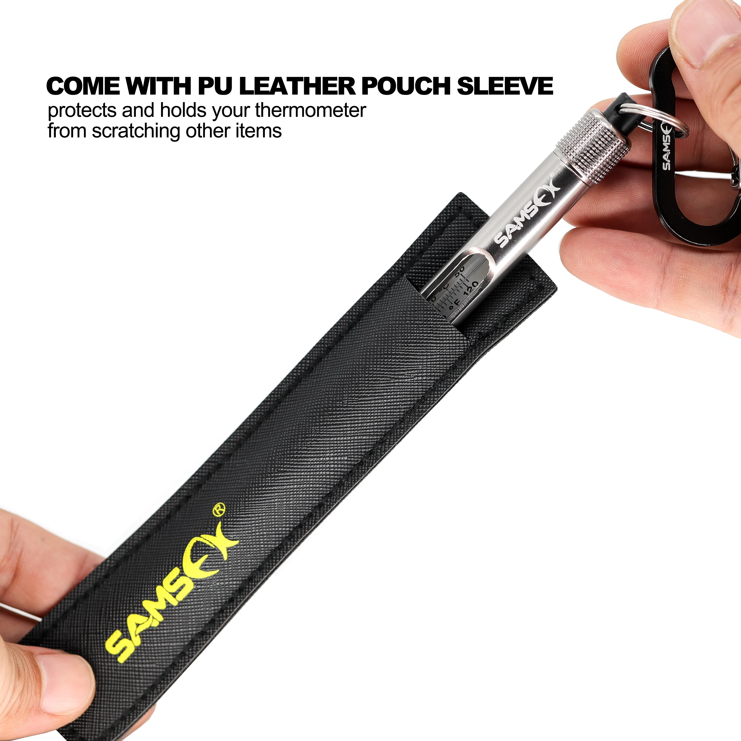 
SAMSFX 20-120 Fahrenheit/Celsius Fly Fishing Thermometer Assortment Fly Fishing Tools and Accessories 