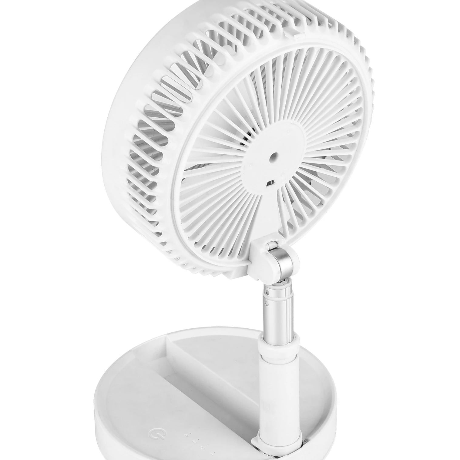 USB Desk Floding Portable Fan with 7200mAh Rechargeable Battery