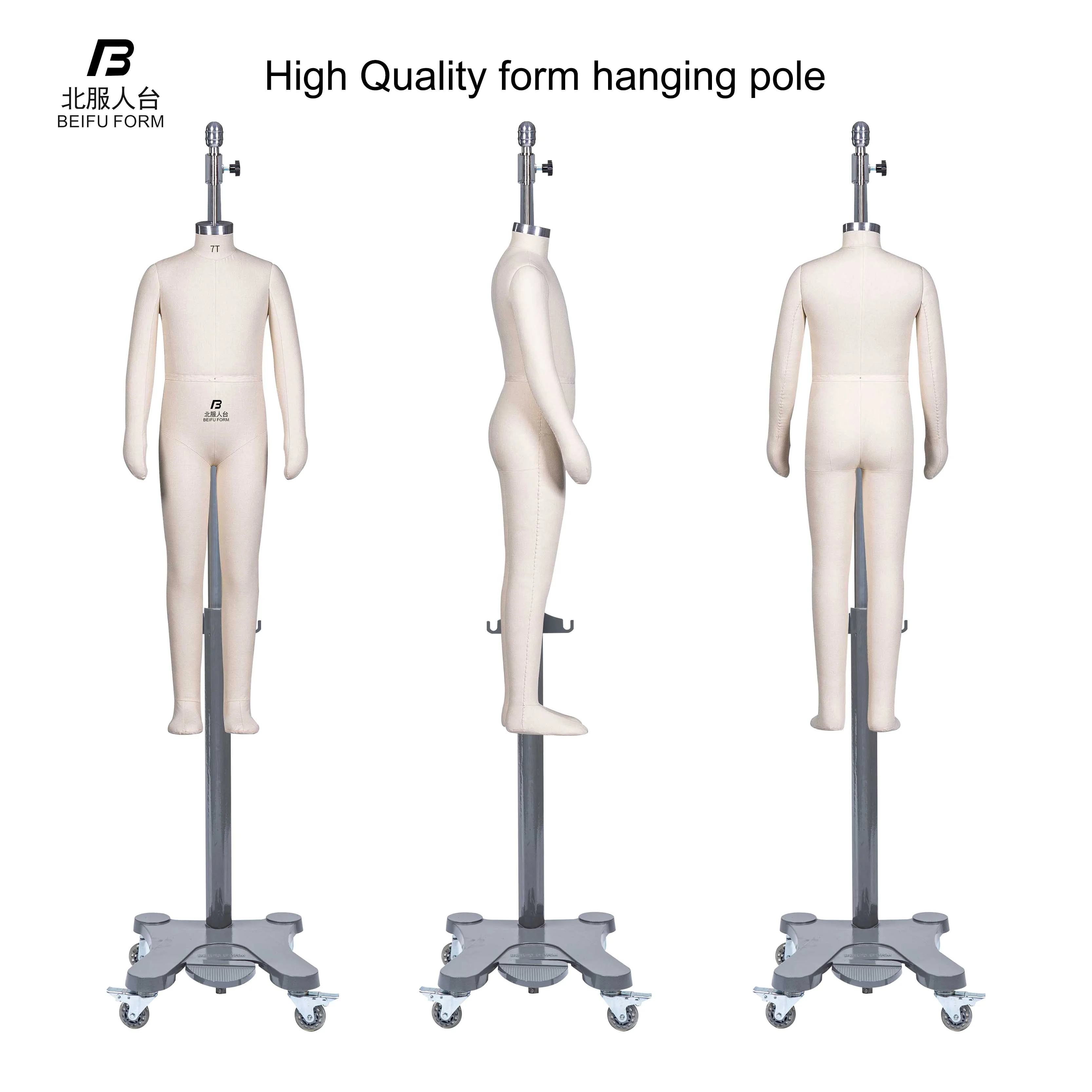 Beifuform children Mannequin Fiberglass  Manikin Full Body White sewing mannequin for tailor design hot sale kid dummy