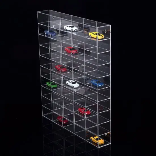 XiMan Custom 1/64 scale clear acrylic diecast model car display case doll display protector case cabinet