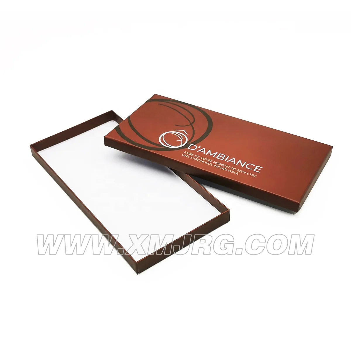 Customized Printing Design Lid And Base Luxury Matt Rigid Silk Scarf T- shirt Gift Boxes Top and Bottom Box with Your Own Logo