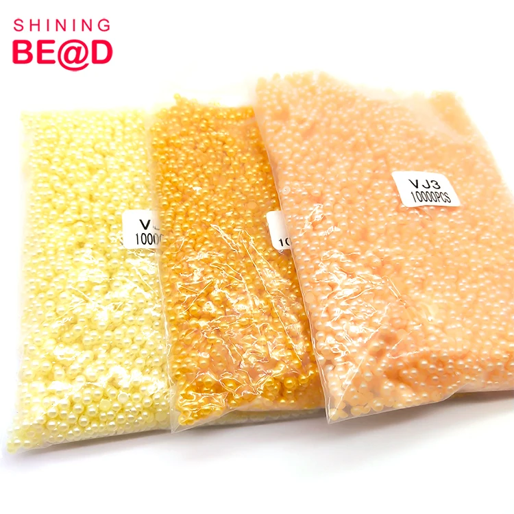 Разноцветные 3 мм искусственный жемчуг ABS пластиковые полукруглые плоские бусины для дизайна ногтей ювелирные изделия ручной работы аксессуары