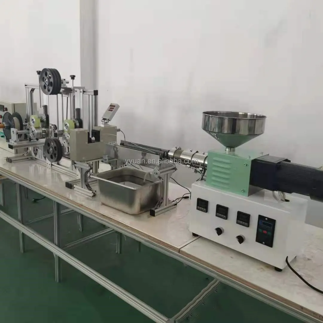 SJ35 lab mini 3D filament production line desktop for laboratory extruding machine extrusor  Small  extruder