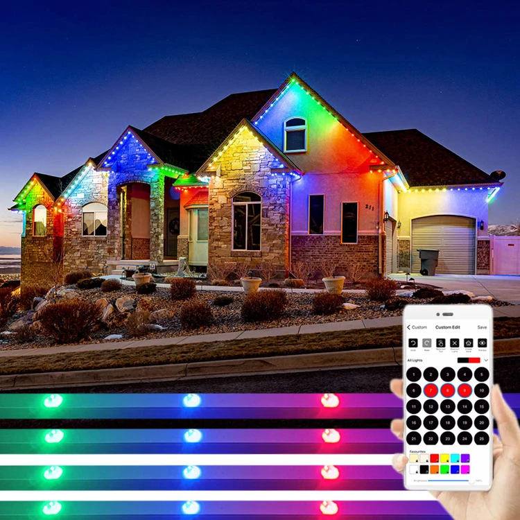 HRSYT rgb пиксельный точечный светодиодный контроллер Wi-Fi переключатель диммера для постоянного праздничного освещения