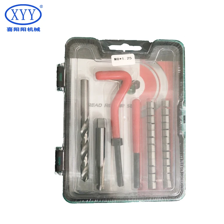 Hot Pin Internal Thread Repair Kit 3 * 0.5 Inch Customizable Plastic Wrenches