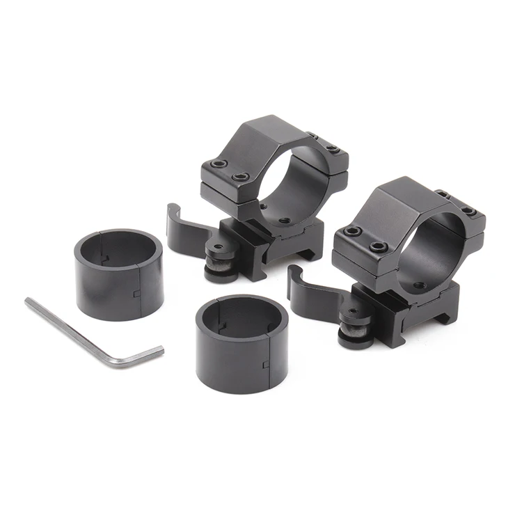 NcDe 1'/1.18' Low Profile Flashlight scope Ring Laser Ring Mount Adapter for sale