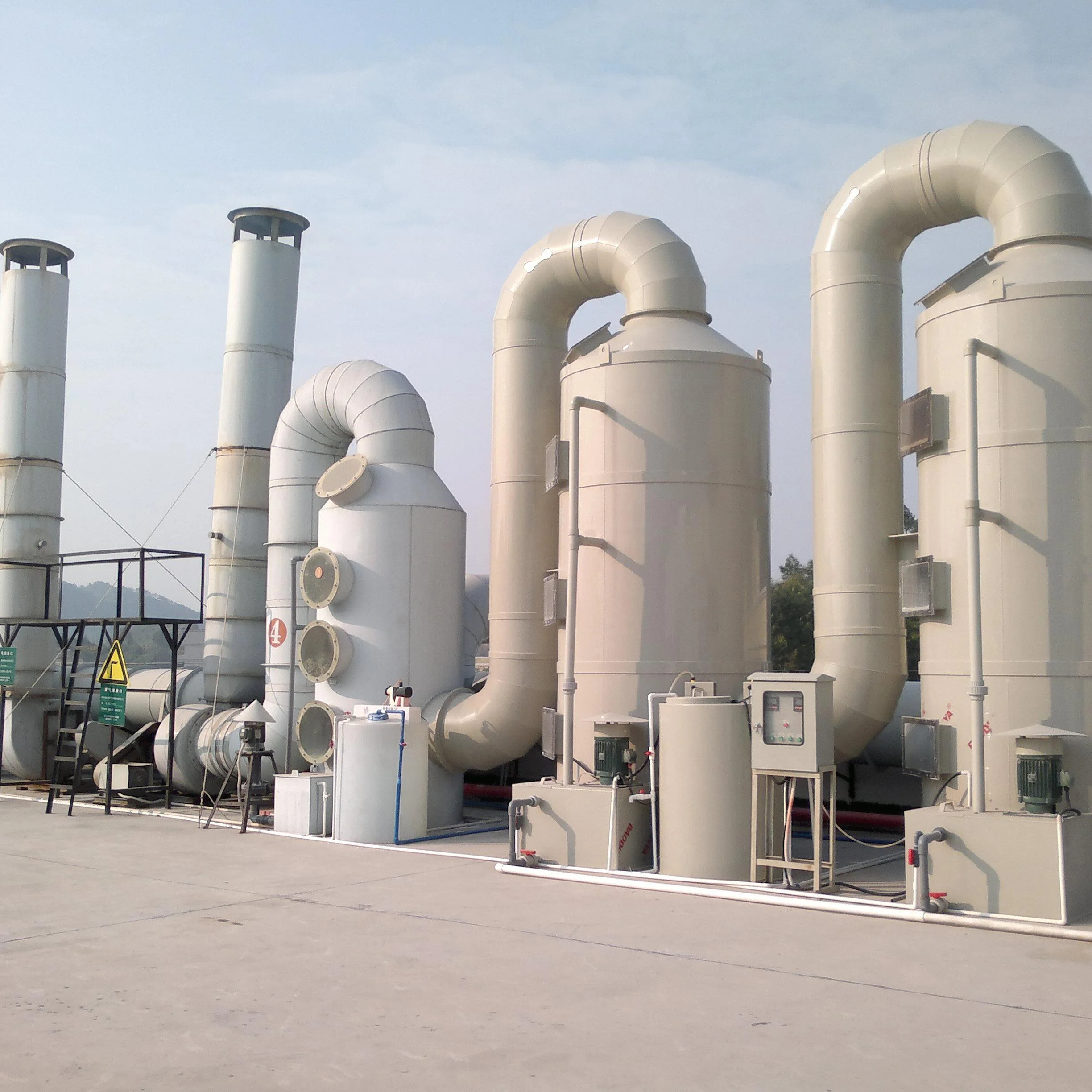 Industrial Air Scrubber Orgnic Exhaust Gas Treatment Equipment