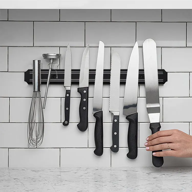 ABS Knife Holder With High Quality Plastic Magnetized Knife Holder